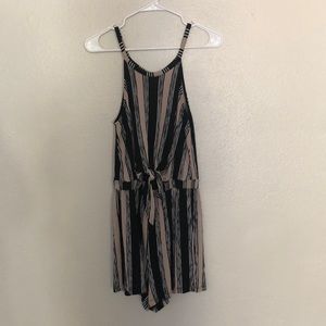Stripped romper